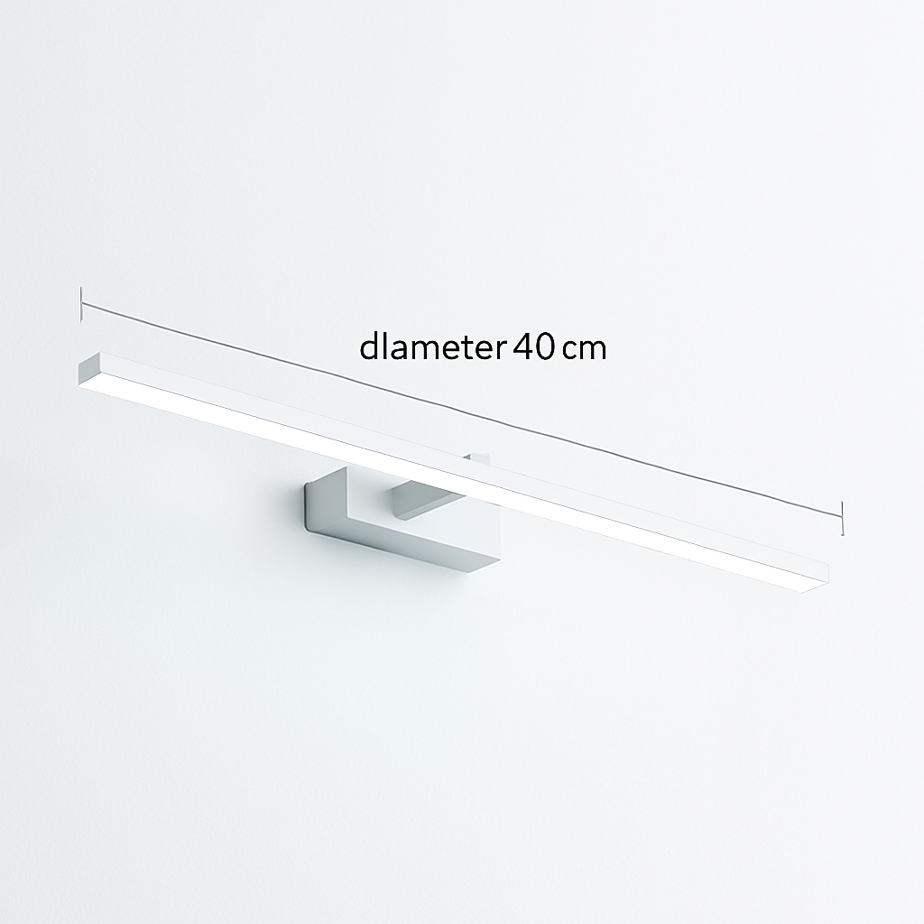 applique murale led moderne pour salle de bain et miroir