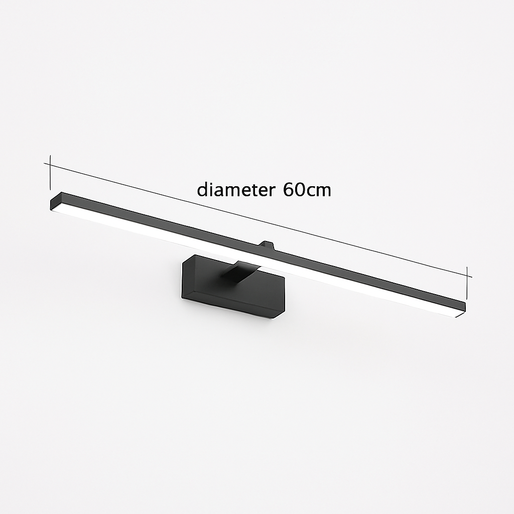 applique murale led moderne pour salle de bain et miroir