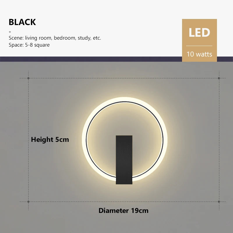 applique murale led moderne pour un éclairage intérieur élégant