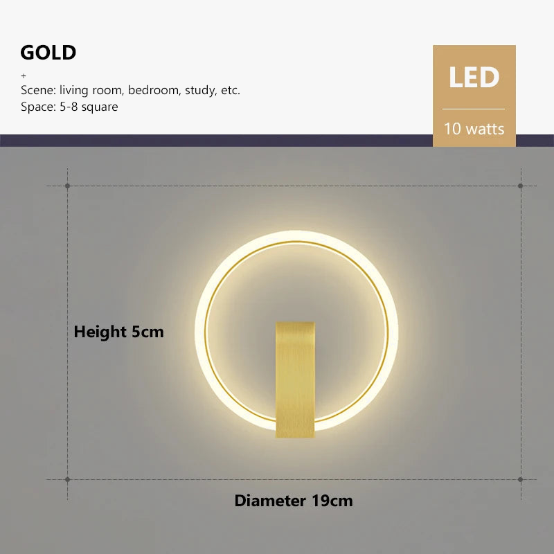 applique murale led moderne pour un éclairage intérieur élégant