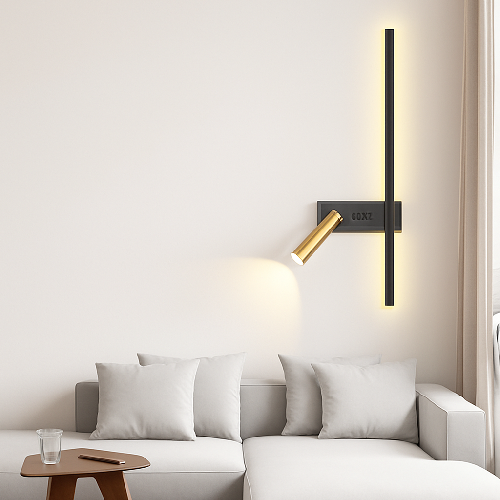 applique murale led moderne réglable pour décoration intérieure