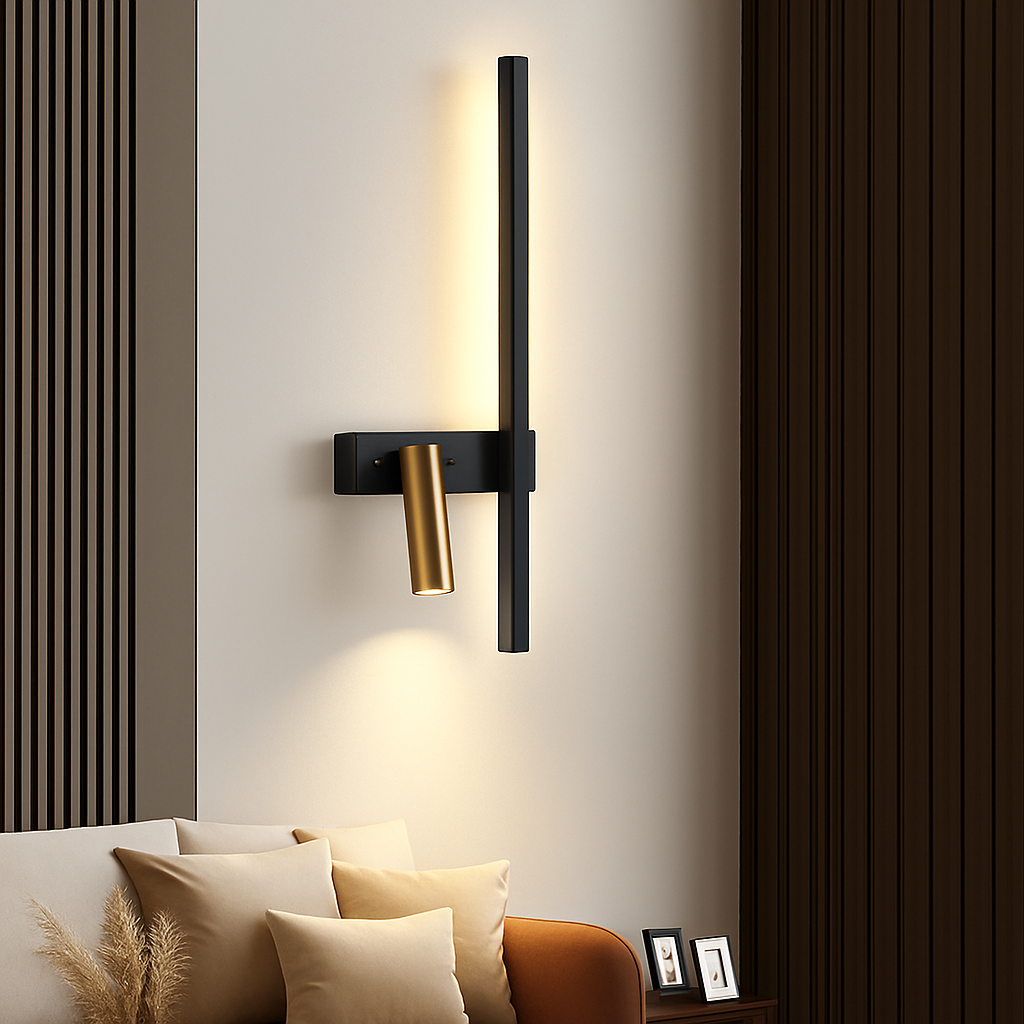 applique murale led moderne réglable pour décoration intérieure