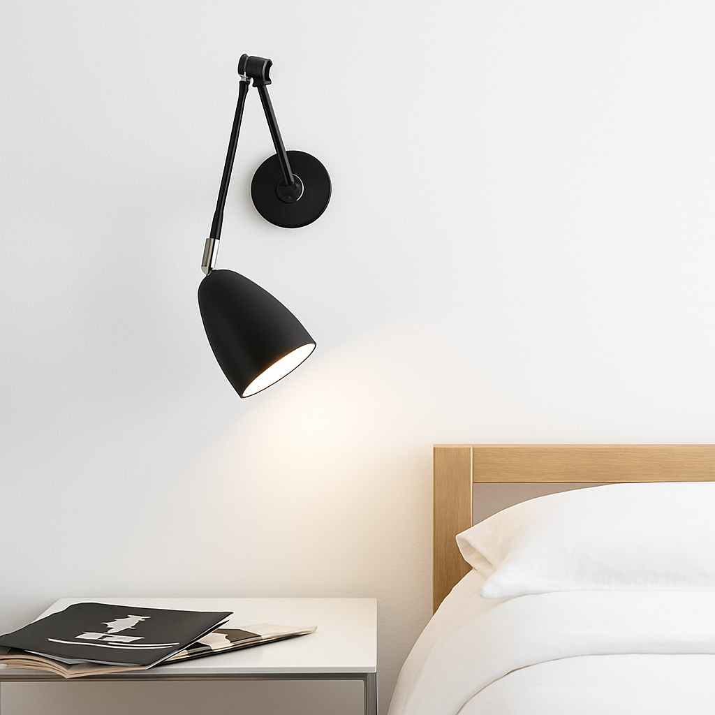 applique murale led moderne réglable pour décoration intérieure