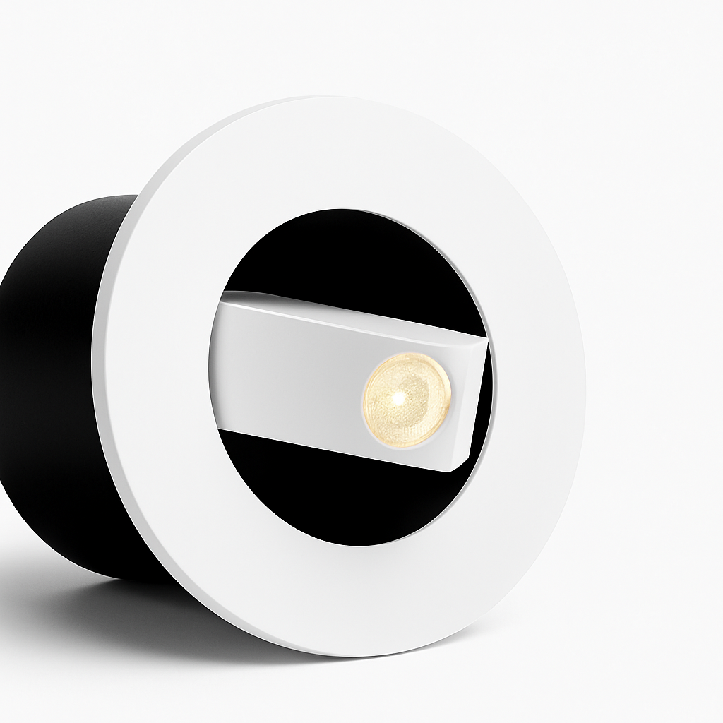 Applique murale led moderne rotation 350° cachée