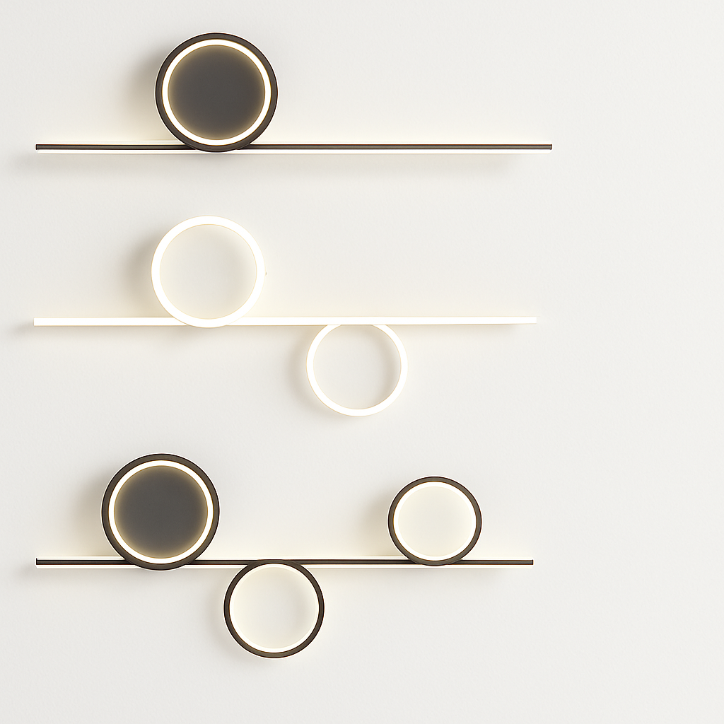 applique murale led moderne simple créativité nordique personnalisée