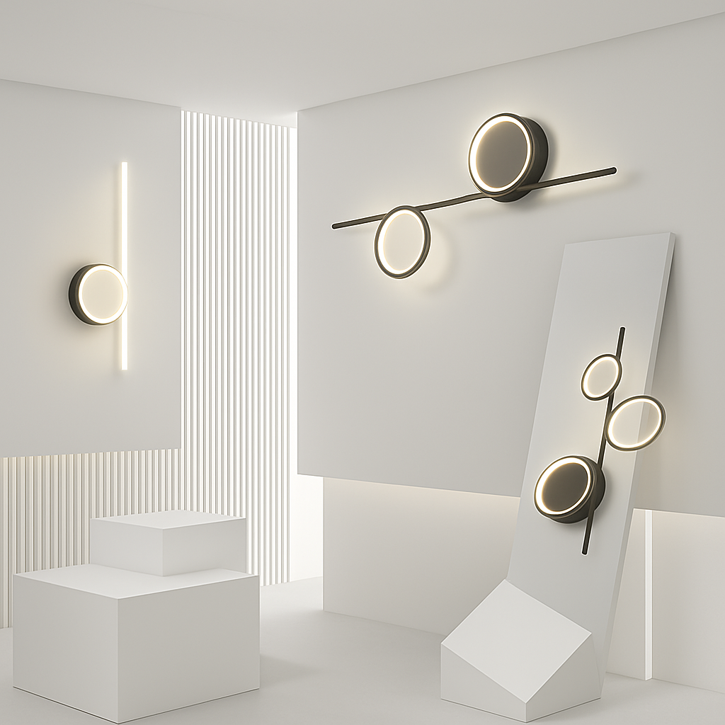 applique murale led moderne simple créativité nordique personnalisée