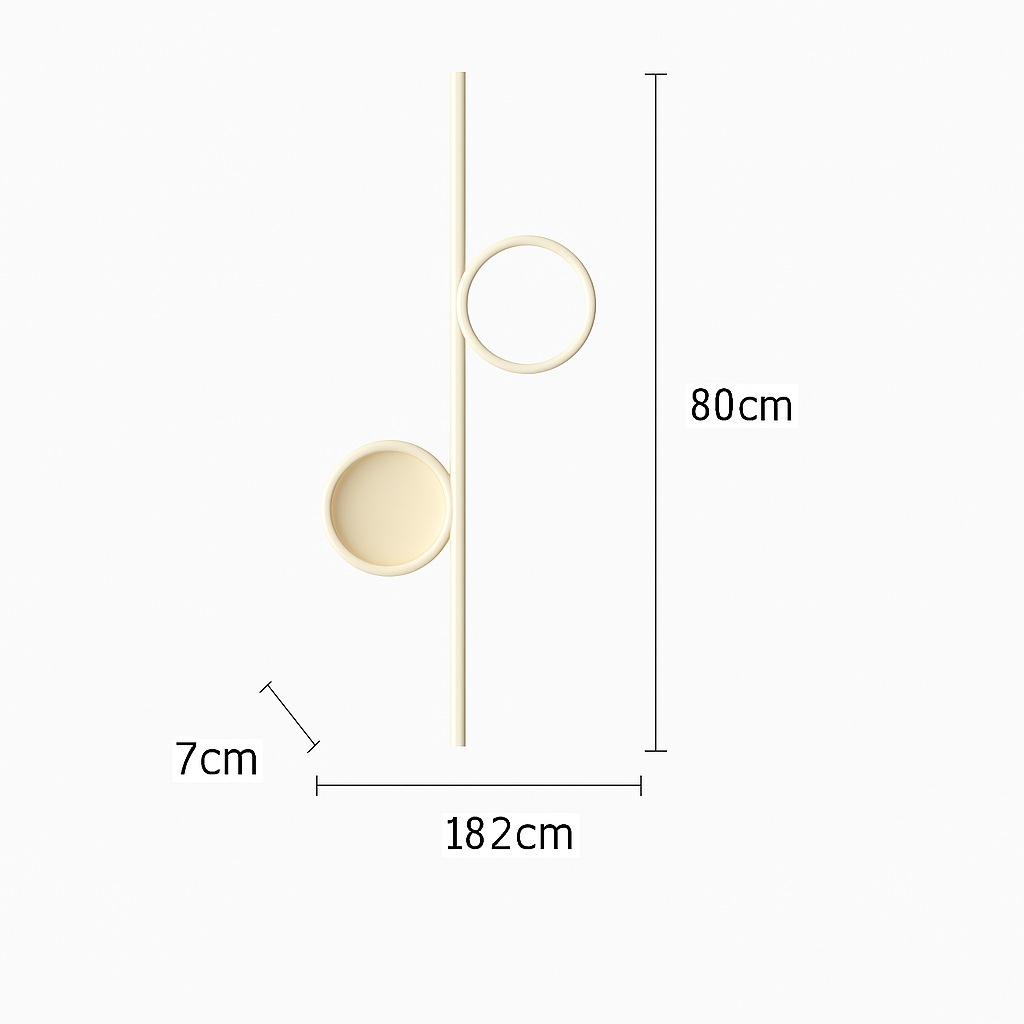 applique murale led moderne simple créativité nordique personnalisée