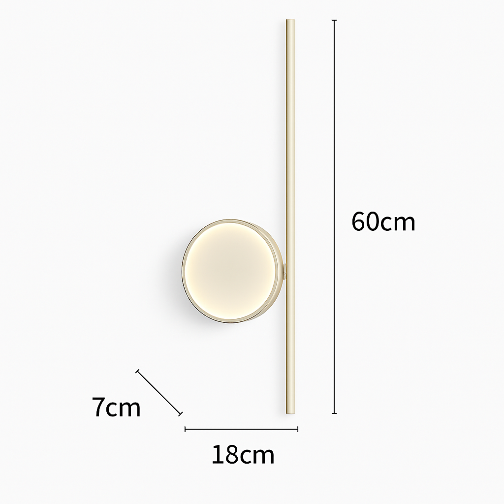 applique murale led moderne simple créativité nordique personnalisée