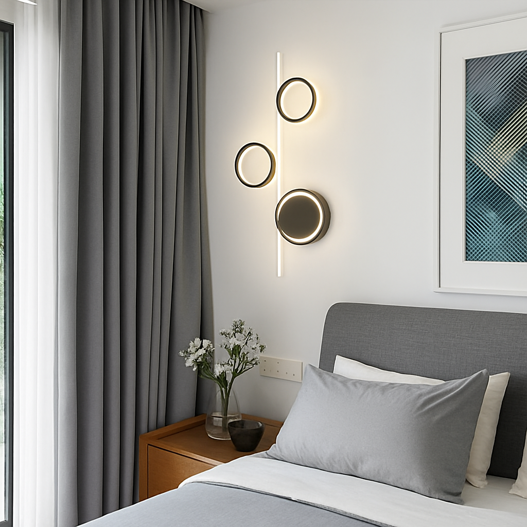 applique murale led moderne simple créativité nordique personnalisée