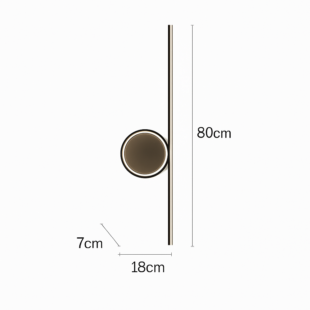 applique murale led moderne simple créativité nordique personnalisée