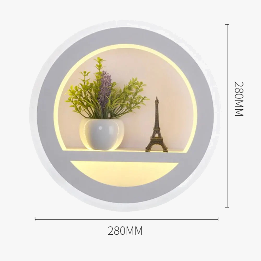 applique murale led moderne style nordique décoration créative
