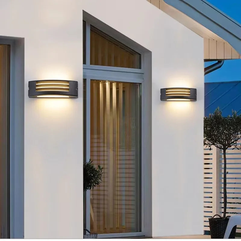 applique murale led moderne étanche pour intérieur et extérieur