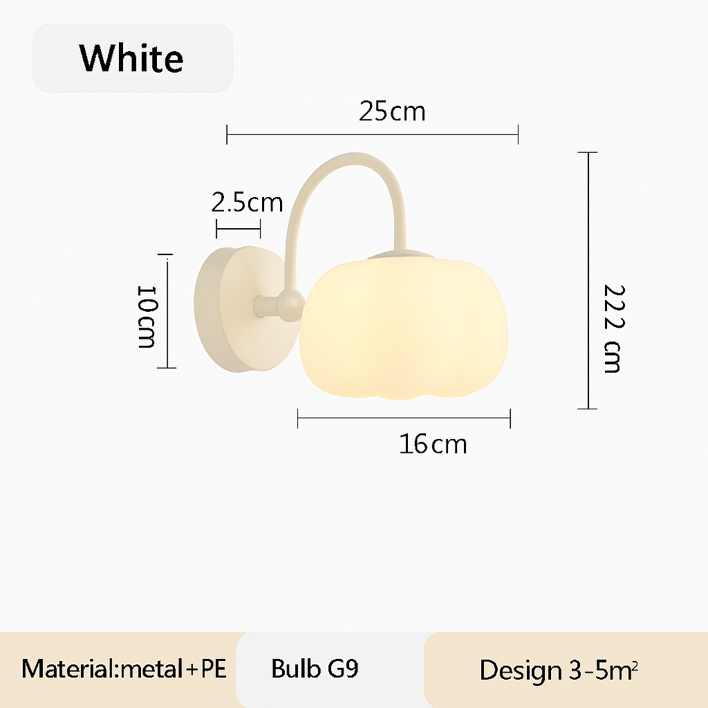 applique murale led modernes avec interrupteur à chaîne