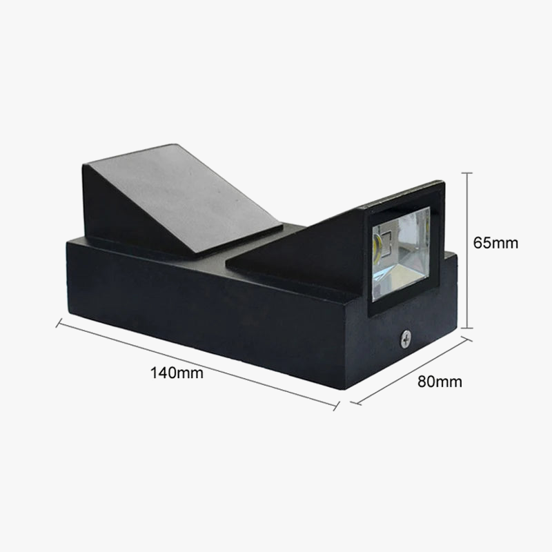 applique murale led montante descendante luminaire décoratif idéal