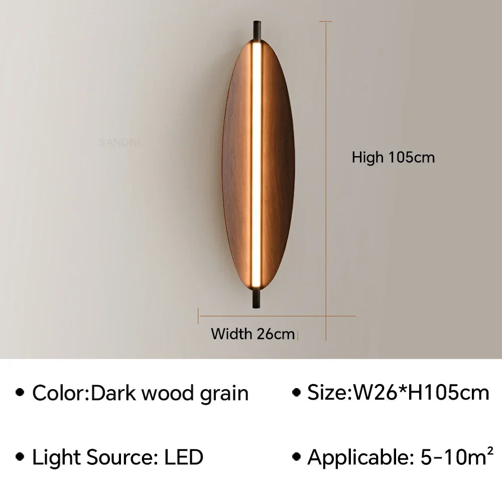 Applique murale LED nordique