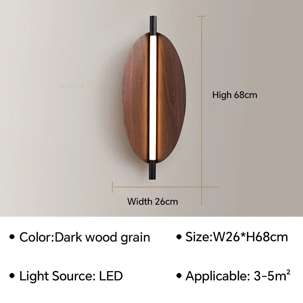 Applique murale LED nordique