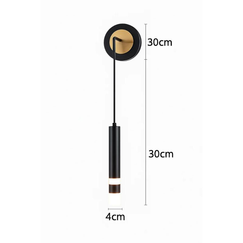 Applique murale LED nordique à Double tête réglable