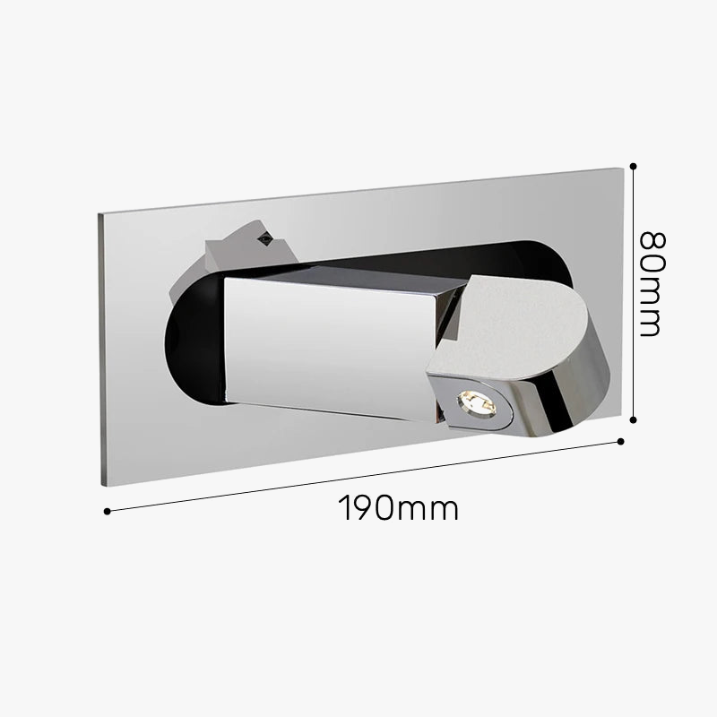 applique murale led nordique angle réglable pliable luminaire mural