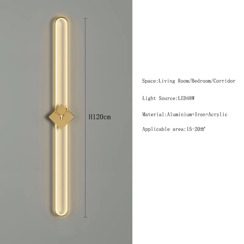 applique murale led nordique design moderne pour décoration intérieure
