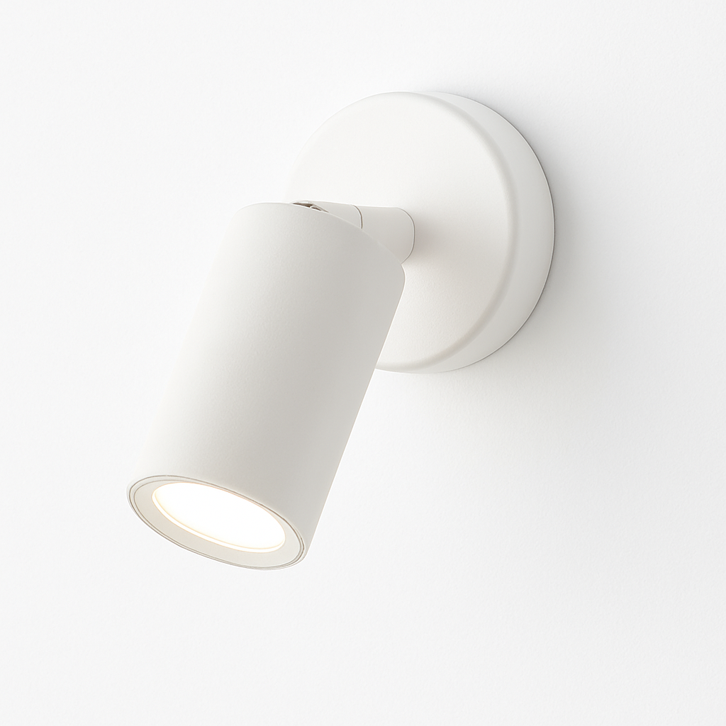 applique murale led nordique double tête rotative pour lecture et étude