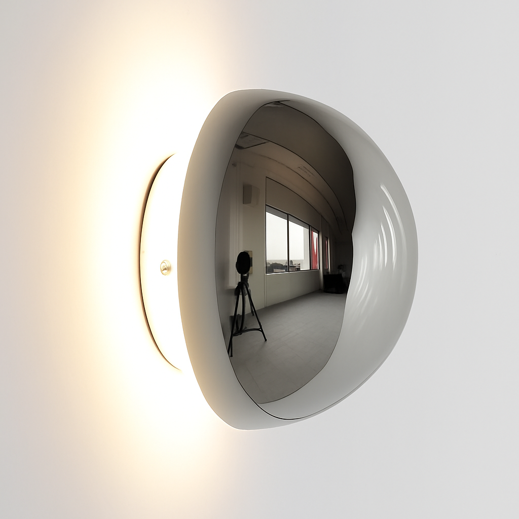 applique murale led nordique en fer et acrylique pour décoration intérieure