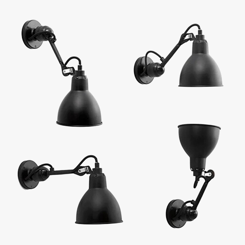 applique murale led nordique moderne ajustable iwhd wandlamp luminaria