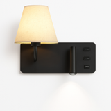 Applique murale LED nordique moderne avec interrupteur USB