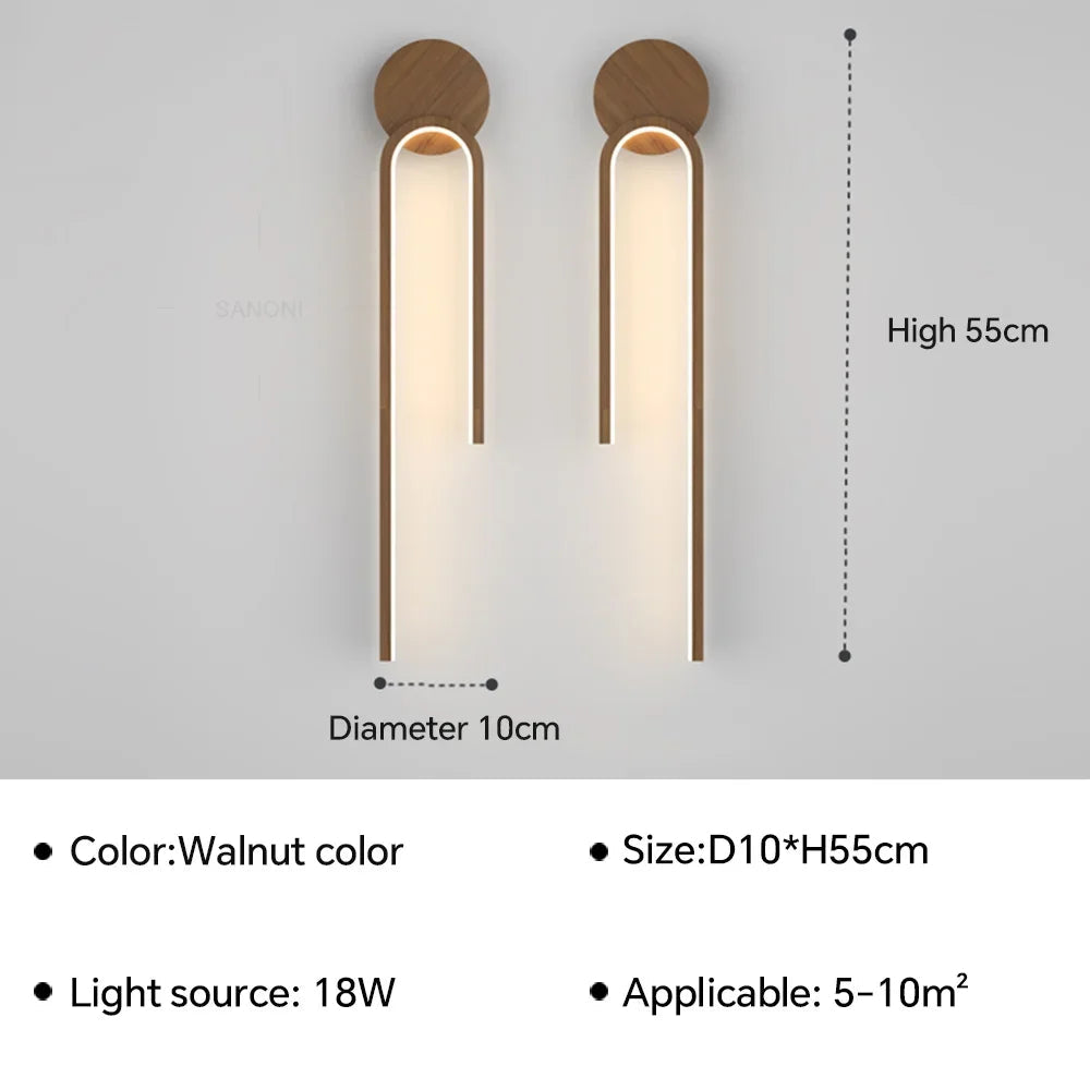 applique murale led nordique pour décoration chambre