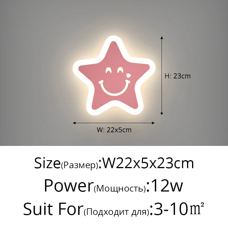 applique murale led nordique pour décoration intérieure élégante