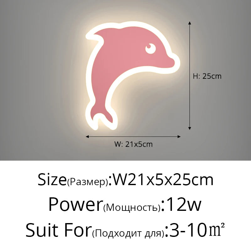 applique murale led nordique pour décoration intérieure élégante