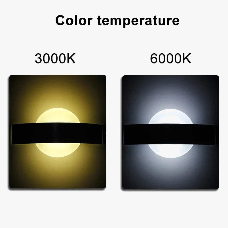 applique murale led nordique pour extérieur et intérieur