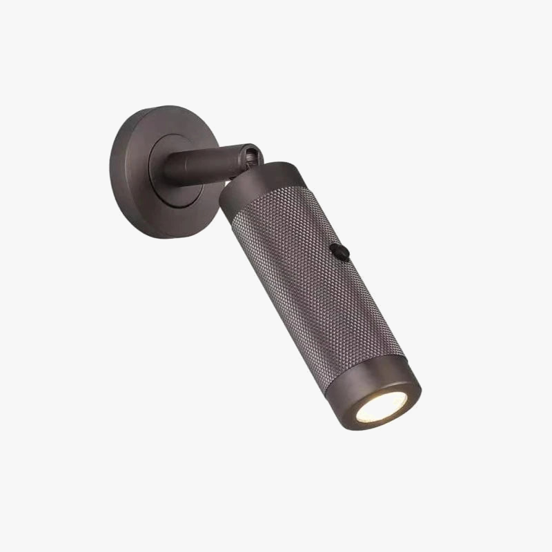 applique murale led nordique rotative avec interrupteur pour hôtel