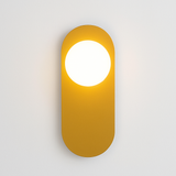 Applique murale LED ovale en métal Katalea