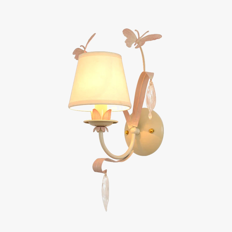 applique murale led papillon pour chambre enfant décoration lumineuse