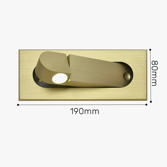applique murale led pliante design moderne angle réglable hôtel