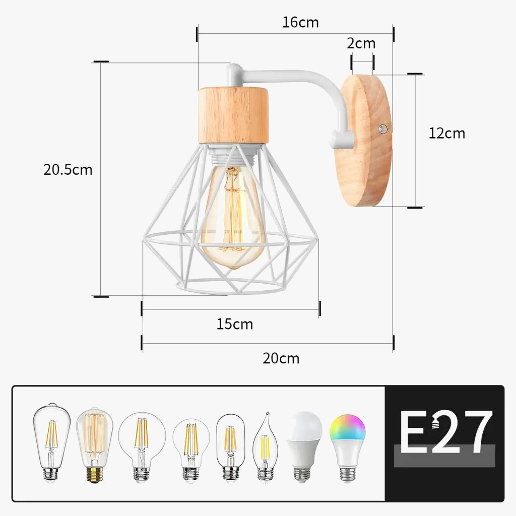 applique murale à led pour éclairage intérieur polyvalent