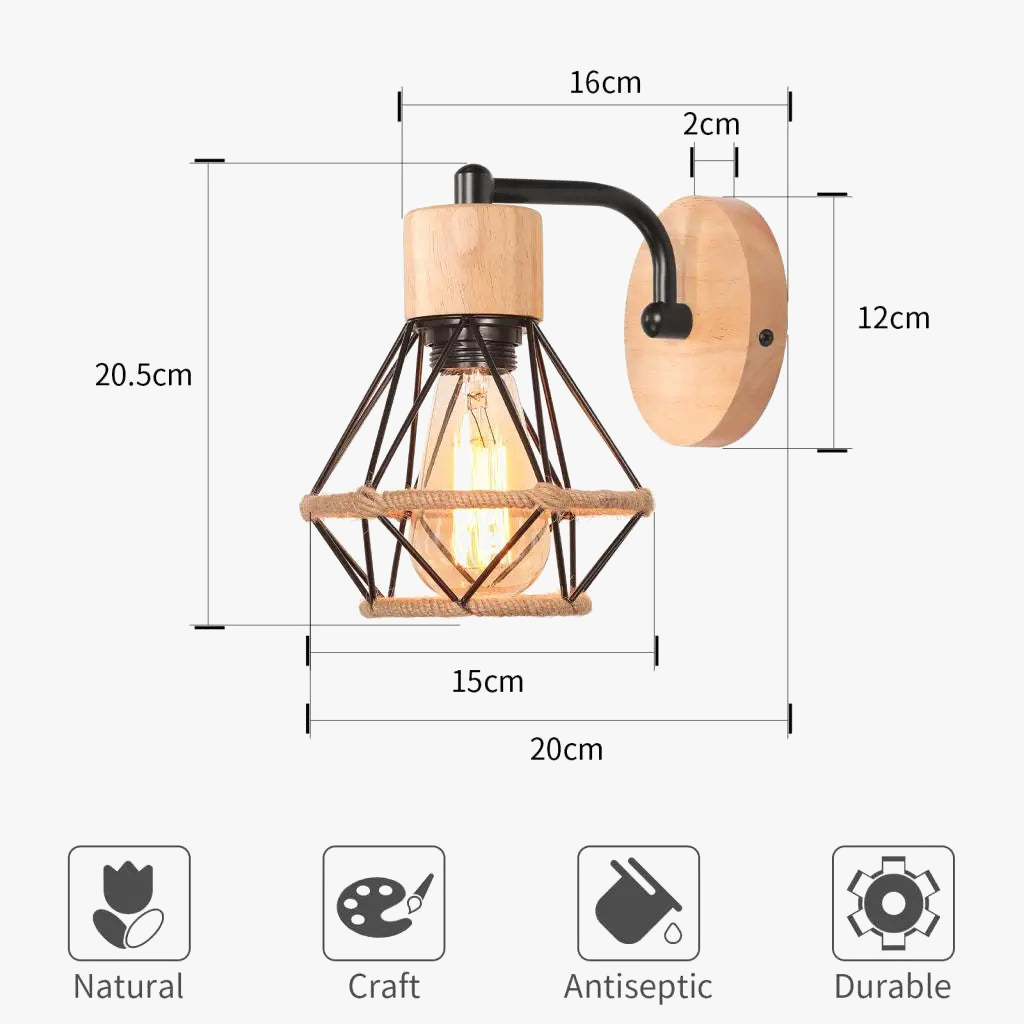 applique murale à led pour éclairage intérieur polyvalent