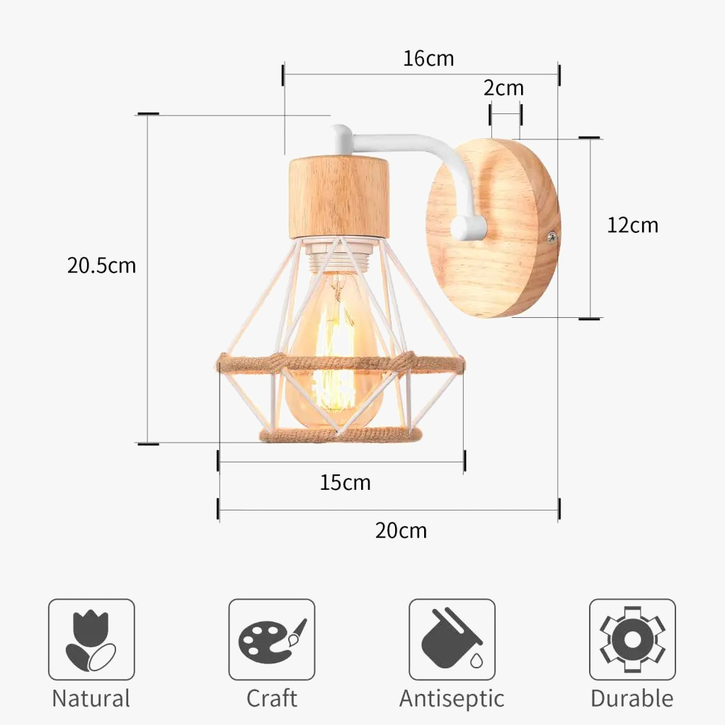 applique murale à led pour éclairage intérieur polyvalent