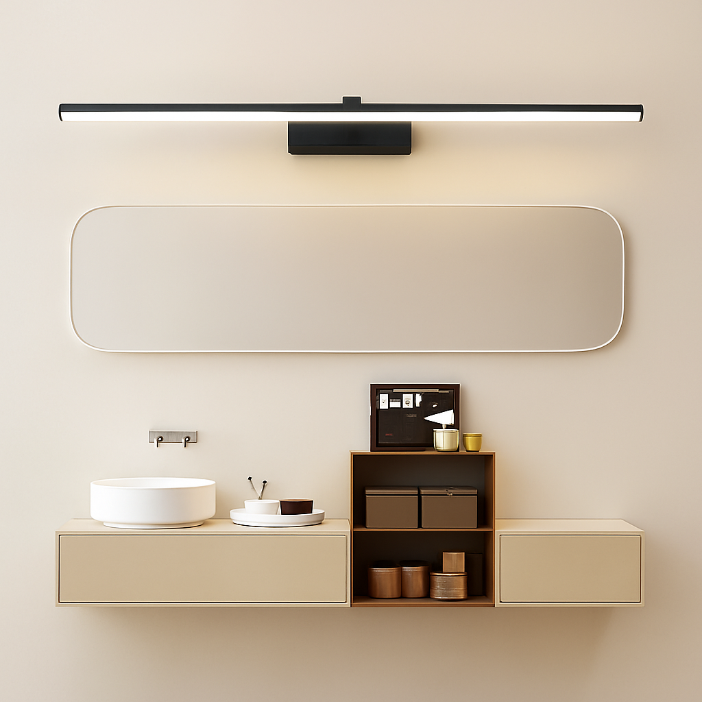 Applique murale LED pour salle de bains moderne