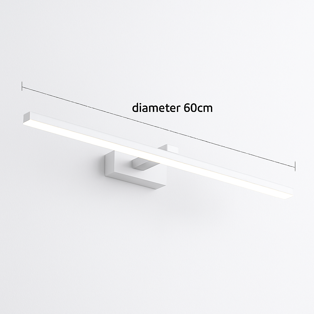 Applique murale LED pour salle de bains moderne