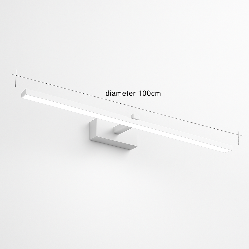 Applique murale LED pour salle de bains moderne