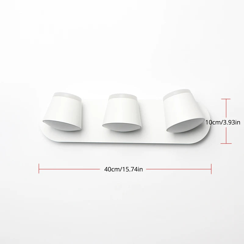 applique murale led réglable 360°