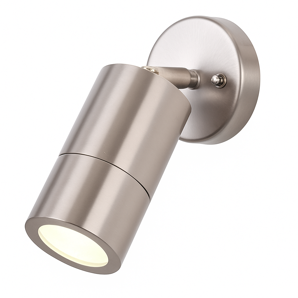 applique murale led réglable en acier inoxydable pour extérieur et intérieur
