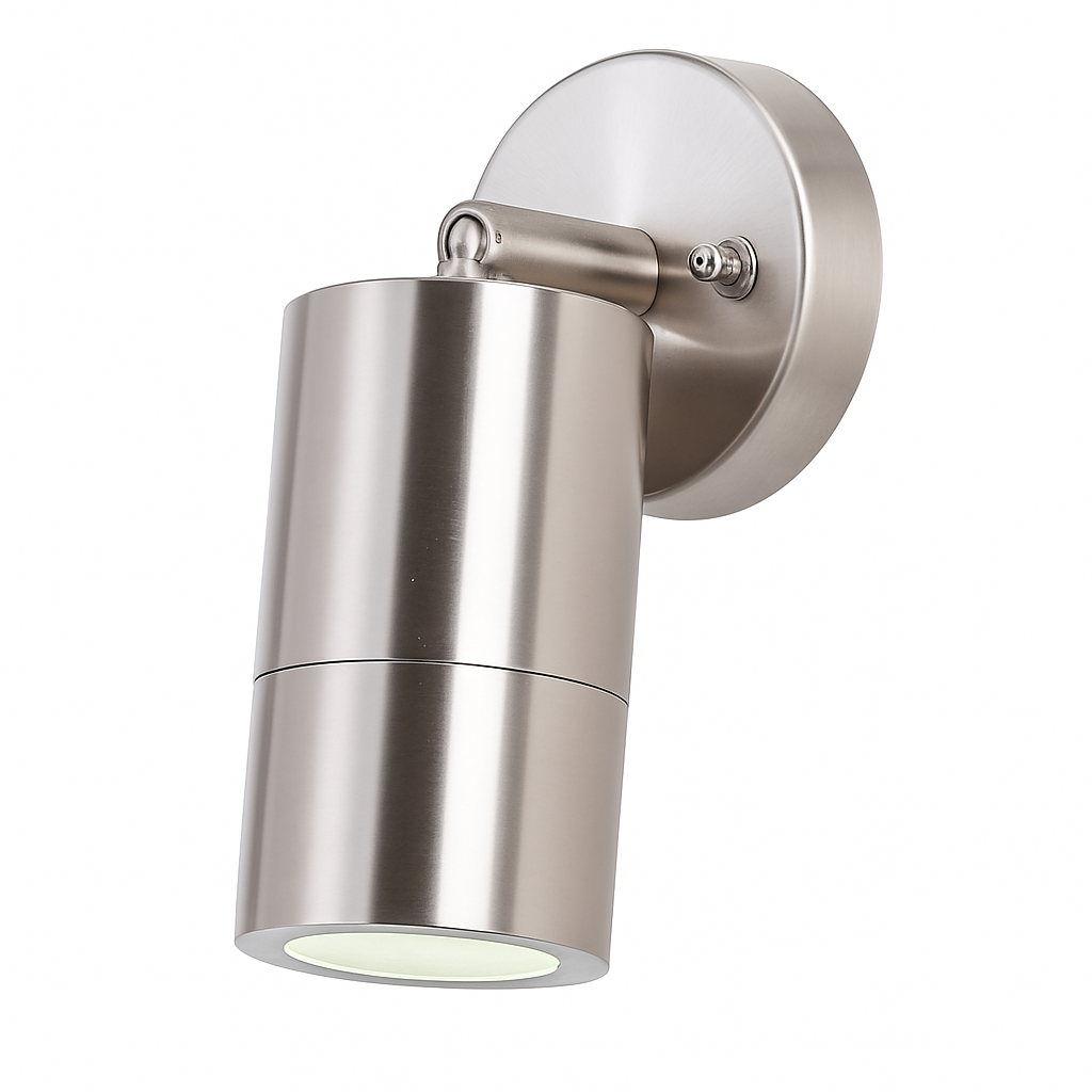 applique murale led réglable en acier inoxydable pour extérieur et intérieur