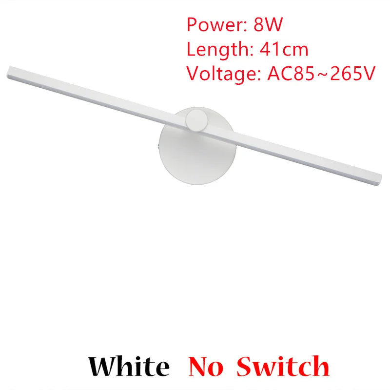 applique murale led réglable pour décoration intérieure moderne