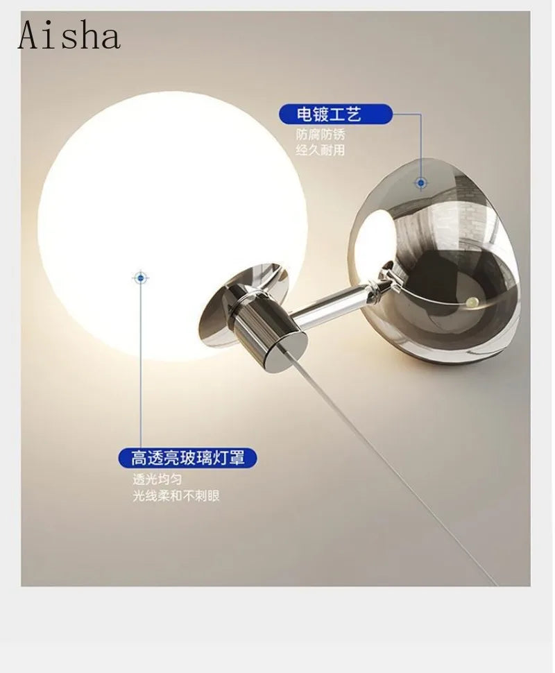 applique murale led rétro style médiéval pour décoration intérieure