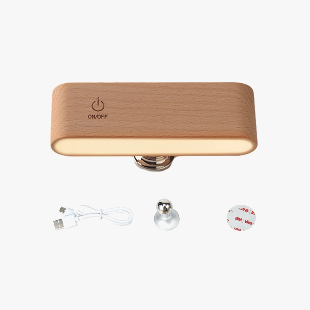 applique murale led rechargeable rotation 360° avec fonction mémoire