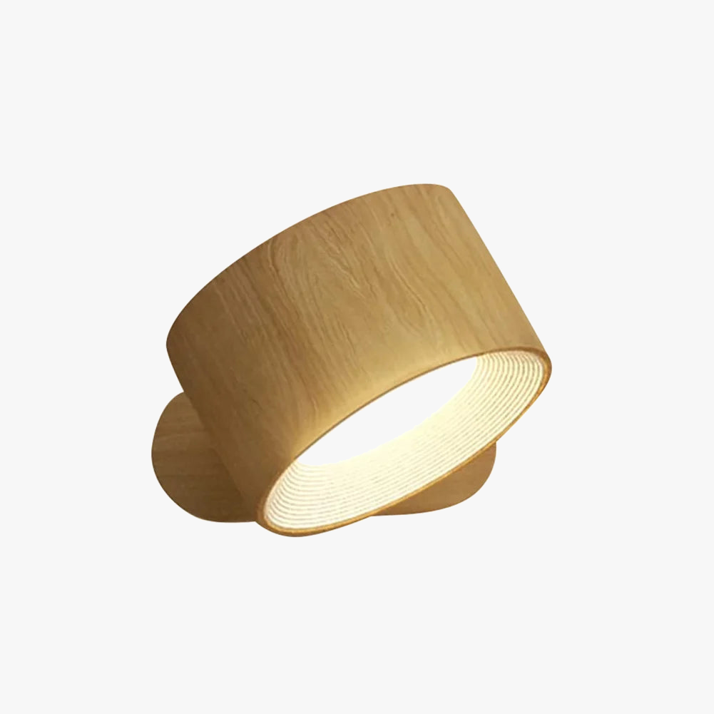 applique murale led rechargeable usb rotation 360° boule magnétique dimmable tactile