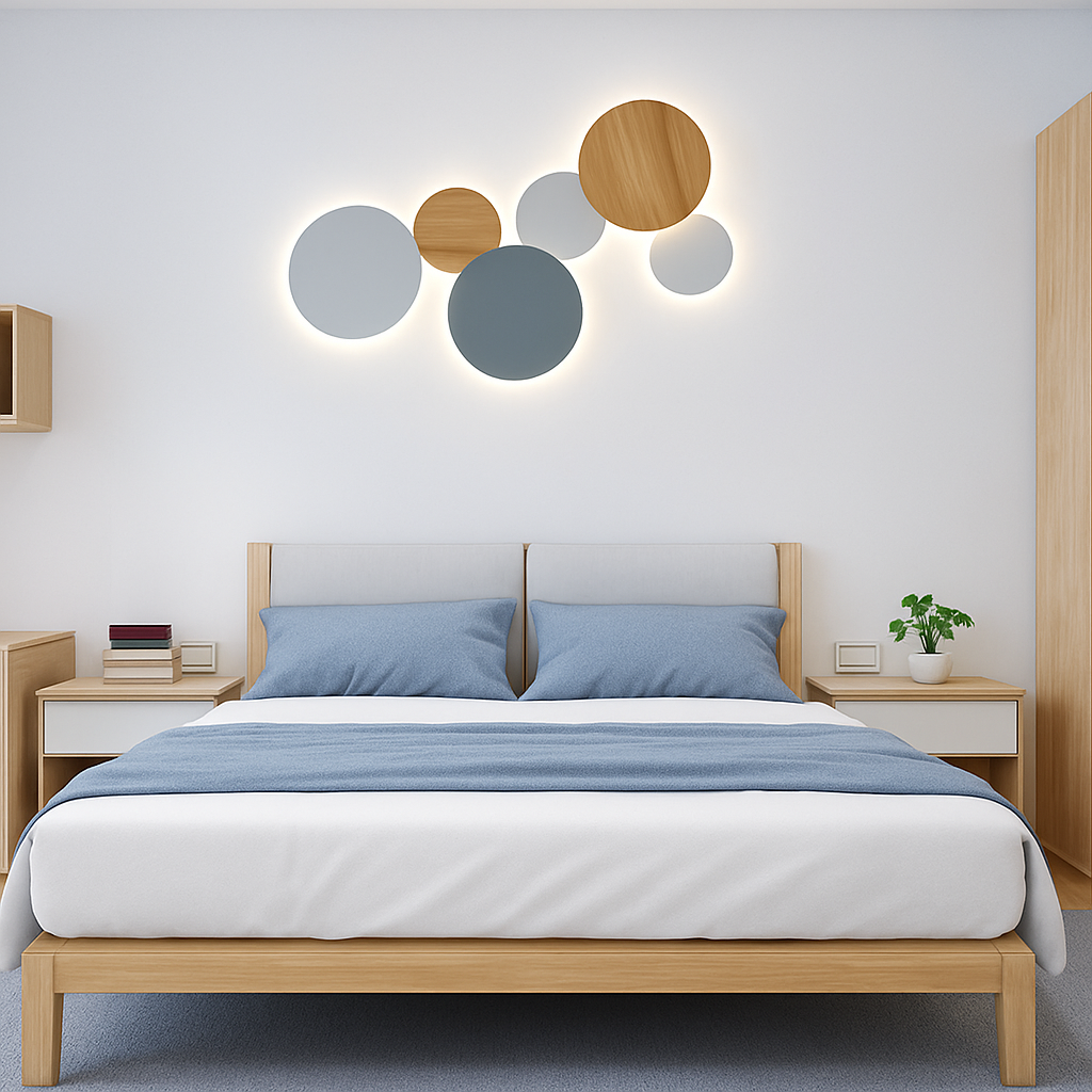 Applique murale LED ronde Eclipse (à l'unité)