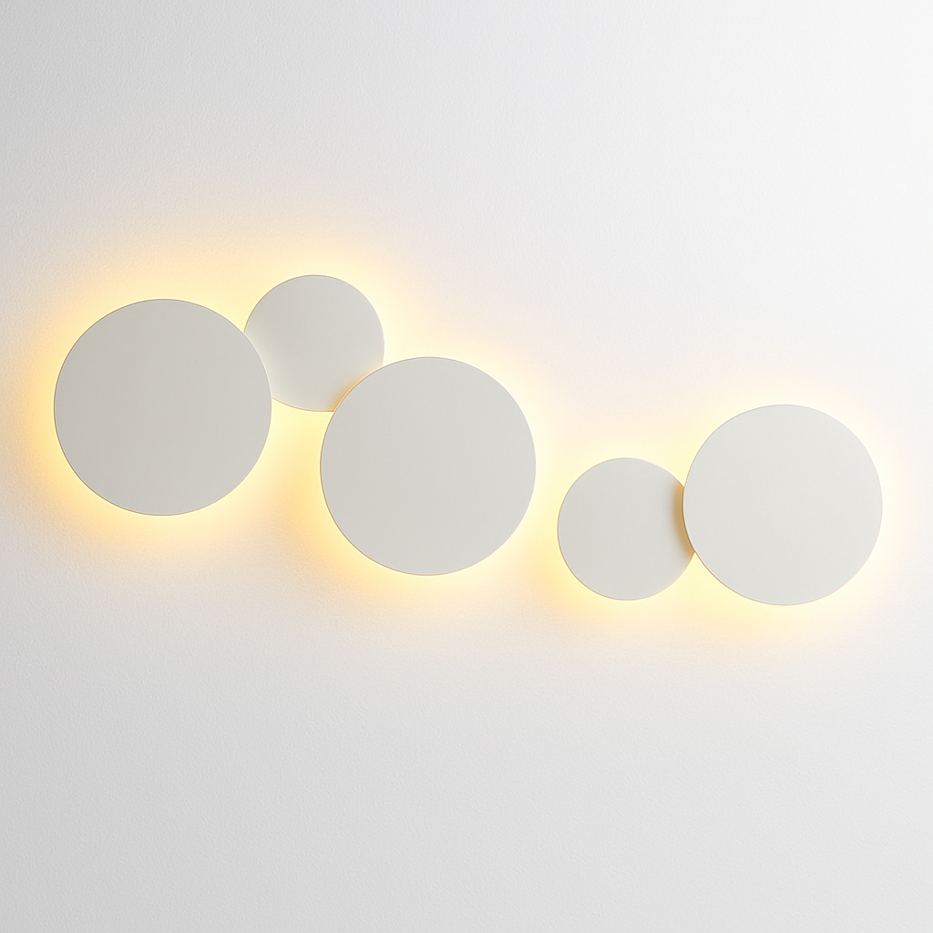 Applique murale LED ronde Eclipse (à l'unité)
